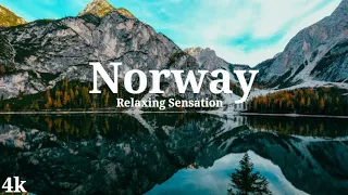 Norway drone film |4k ultra hd |60fps aerial view of Norway