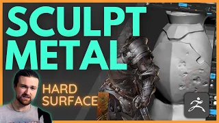 🦜Sculpting Hard Surface Metal - Tips and Techniques