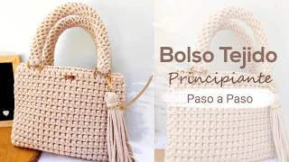 Crochet Bag | double single crochet | BEGINNER / Super easy and economical