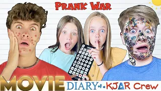 APRIL FOOLS Prank War MOVIE! Diary of a KJAR Crew! Ft/ Jazzy & Fun Squad