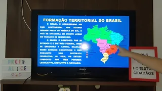 4º ano - Geografia - Aula 01 - Território brasileiro - Prof Alice