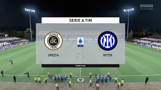 ⚽ Spezia vs Inter ⚽ | Serie A (15/04/2022) | Fifa 22