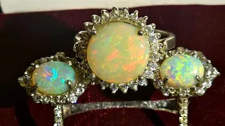 50 Carat OPAL into Pendants and Rings.