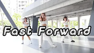 JEON SOMI -《Fast Forward》Aerobic Dance 舞蹈完整版 | 居家有氧 | 燃脂有氧 | 流行舞蹈 | Feat. @w.babe_sara @__uc.___