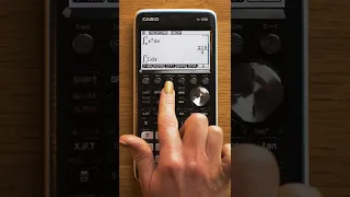 [Casio fx-CG50 tutorials]  Calculus Tricks #shorts