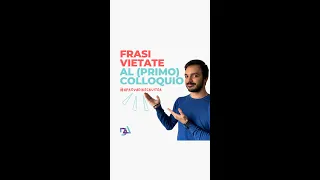 Frasi vietate al primo colloquio di lavoro! | #shorts #digitally #lavoro