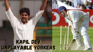 Kapil Dev 10 Unplayable Yorkers | Kapil Dev 2 Yorker Wins Matches For India