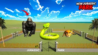 NEW UPDATE SECRET JURASSIC GARDEN - INDIAN BIKES DRIVING 3D