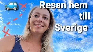 Resan hem från Kroatien till Sverige
