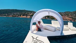 Setting up the FunAir superyacht inflatables on awesome charter yacht MY Loon