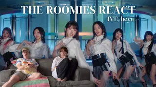 IVE (아이브) X The Roomies React | 'Heya' MV Reaction ♡