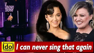Katy Perry on Kelly Clarkson’s cover of ‘Wide Awake’ ‘I can never sing that again’
