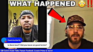 ⛔️ Galvin Kuld FIRES SHOTS At Shedeur Sanders During Interview With MAGDOG TV (Interview Breakdown)