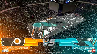 Philadelphia Flyers vs San Jose Sharks 12/29/2022 NHL 23 Gameplay