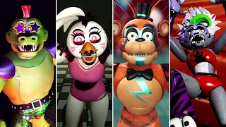 FNAF Security Breach - Character Retextures