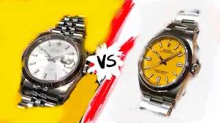 The Battle of Rolex: Datejust VS. Oyster Perpetual 36mm