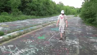 Graffiti Highway in Centralia, PA