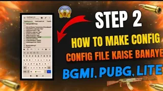 HOW TO MAKE  A CONFIG FILE 💥 | KHUD SE CONFIG FILE KAISE BANAYE | MOBILE SE CONFIG FILE BANAYE