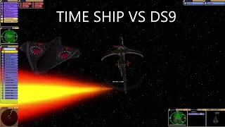 29th Century Time Ship VS Deep Space Nine | Star Trek Bridge Commander Battle |