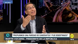 #QTLR | Presidente Martín Vizcarra sobre la bicameralidad