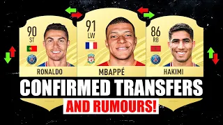 FIFA 22 | NEW CONFIRMED TRANSFERS & RUMOURS! 🤪🔥 ft. Ronaldo, Mbappe, Hakimi… etc