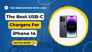 The Best USB-C Chargers for iPhone 14 - Best Overall & Best Budget USB-C Wall Charger