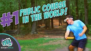 Number 1 Public Disc Golf Course in the World?! | Bogey Bros Battle Raleigh 2