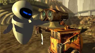 Wall-E & EVA, a short animated film tribute