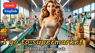 Improve Your English | I go to Supermarket | English Listening Skills | English Mastery
