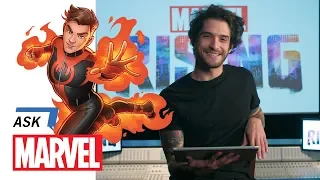 Tyler Posey Answers YOUR Burning Questions! | Ask Marvel