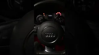 8P flat bottom steering wheel in Audi S3 8L