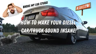 Making Your Diesel Vehicle Sound INSANE! (TURBO WHISTLE)