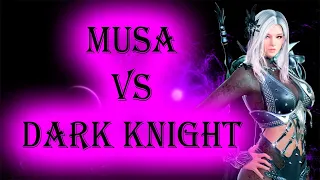 Black Desert: Musa VS Dark Knight, Мастер-меча против Темного- рыцаря, пвп арена,