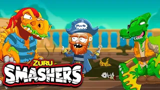 SMASHERS! Easter Eggs + More Kids Cartoons! | Zuru | Smashers World | Animated Stories