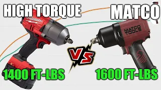 Milwaukee M18 High Torque vs. World's Most Powerful Air Impact