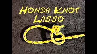 Honda Knot - Lasso Knot - Bowstring Knot - How to Tie a Lasso Knot (Cowboy)
