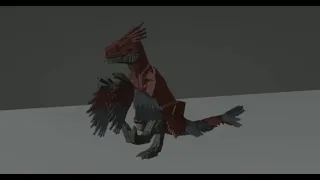 Jurassic Blocky Pyroraptor Dance
