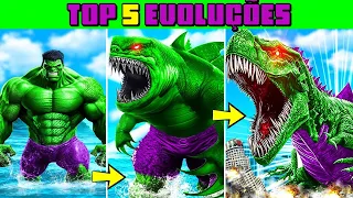 +5 FORMAS DE EVOLUIR PARA OS HULKS +PODEROSOS DO GTA 5!!