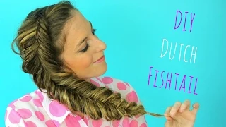 DIY Dutch fishtail Braid Hair tutorial | Braidsandstyles12
