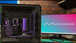 I Watercooled 4 GPUs In One PC - PC Building Simulator 2