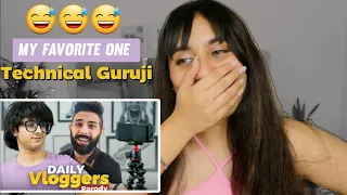 DAILY VLOGGERS PARODY | Carryminati | Reaction by Illumi Girl