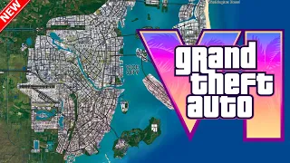 Exploring the NEW VICE CITY in GTA 6 (Map Preview)