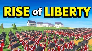 NEW CANNONS + BATTLEFIELD IN RISE OF LIBERTY (Rise of Liberty Funny Gameplay)
