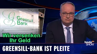 Greensill-Pleite: Deutsche Kommunen verzocken zig Millionen Euro | heute-show vom 19.03.2021