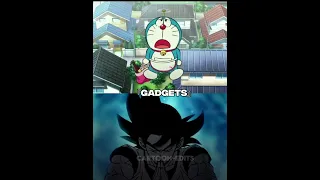 Doraemon vs Goku | #shorts #doraemon #goku #dbz #fyp #viral #nobita #shinchan