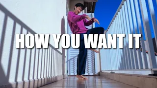 HOW YOU WANT IT - TEYANA TAYLOR | THIAGO MIYAMURA FREESTYLE