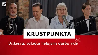 Diskusija: valodas lietojums darba vidē | Krustpunktā