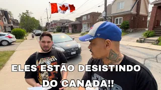 ! 5 meses no Canadá 🇨🇦 e já tá pensando de volta para o Brasil , brasileiros desistindo do Canadá?