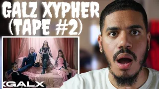 HIP HOP FAN REACTS TO [XG TAPE #2] GALZ XYPHER REACTION