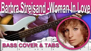Barbra Streisand - Woman In Love (Bass Cover) + TABS + PDF